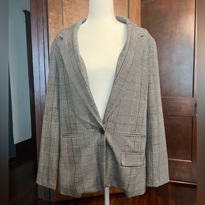 Plaid Suit Jacket Women’s Medium